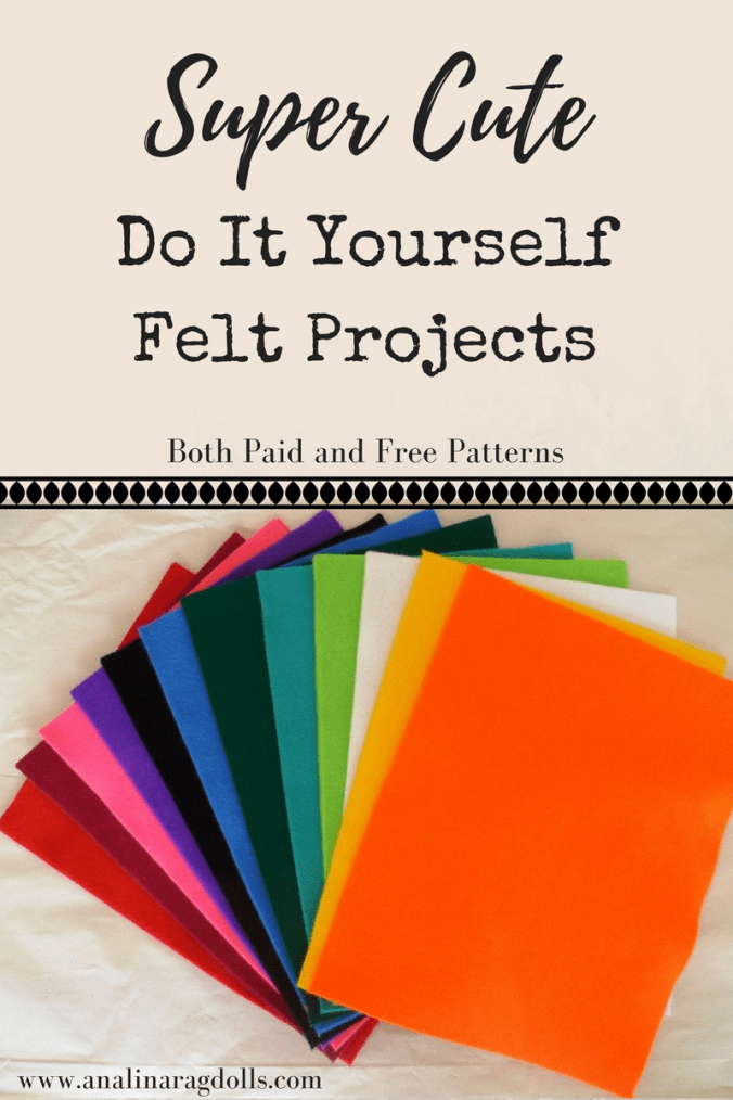 Super cute DIY Felt Projects