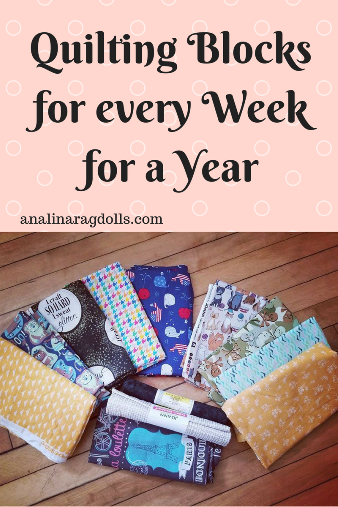 Quilting Blocks for Every Week of a Year