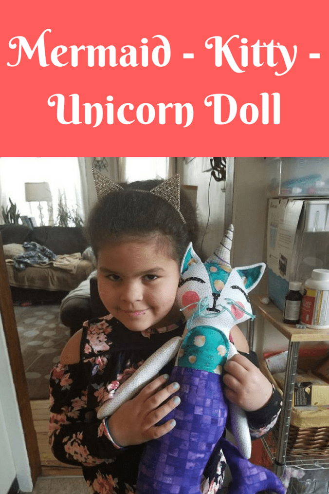 Mermaid - Kitty - Unicorn Doll